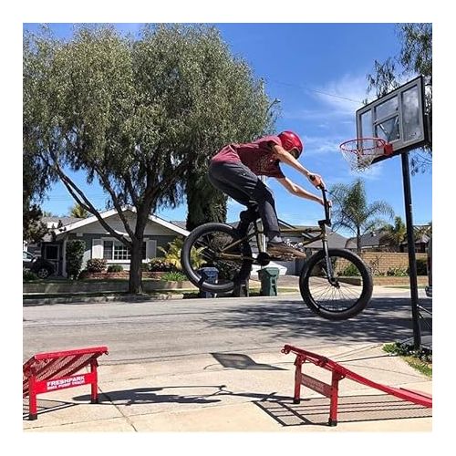  Freshpark Industries | BMX Jump Ramp | Foldable & Portable | Right for Pros to Beginners | StaCyc, BMX, MTB, RC and More | Launch Ramp | Made to Last