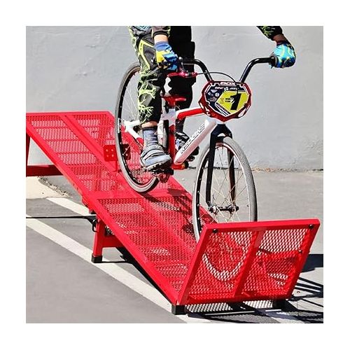  Freshpark Industries | BMX FastStart Starting Gate | BMX Practice Gate | for Pros to Beginners | Perfect for Training & Drills | Foldable & Portable for Easy Setup and Storage