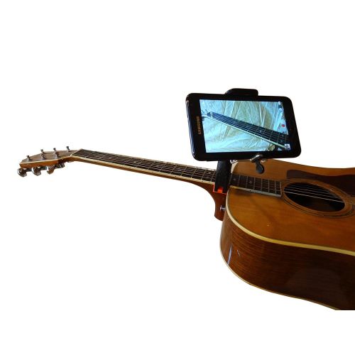  Fret Cam Guitar Ukulele Mount Smartphone Cellphone Camera iPhone Holder