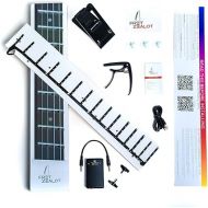 LED Bass Guitar Learning Accessory - EASIEST and BEST Method to Learn To Play Bass Guitar for All Levels, Fits All FULL SIZE Bass Guitars, IOS & Android App included