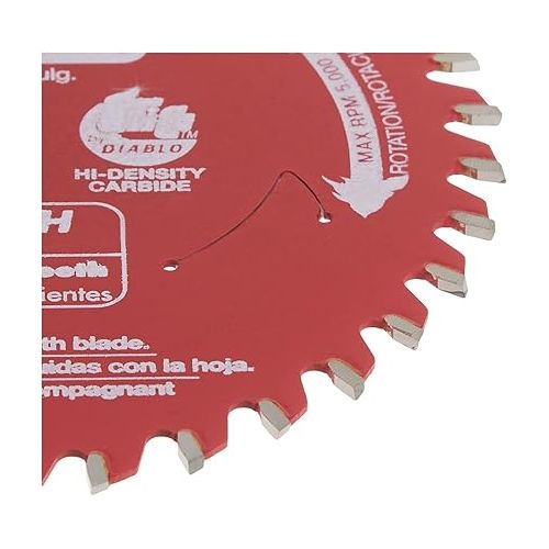  Diablo D0436X 4-1/2-Inch 36 Tooth ATB Cordless Trim Saw Blade with 20-Millimeter Arbor and 3/8-Inch Reducer Bushing