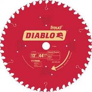 Freud D1244X Diablo 12 44 Tooth ATB General Purpose Miter Saw Blade 1 Arbor