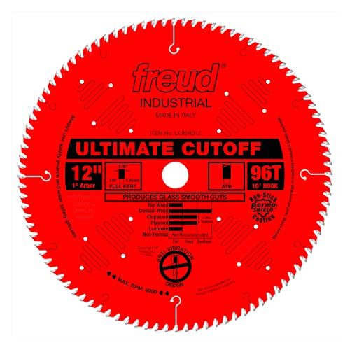  Freud 12 x 96T Ultimate Cut-Off Blade (LU85R012)