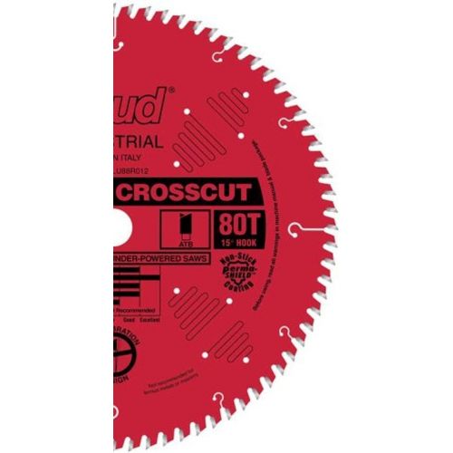  Freud 12 x 80T Thin Kerf Fine Finish Crosscut Blade (LU88R012)