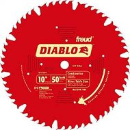 Freud-Diablo Diablo by FreudFreud D1050X Diablo 10 50-tooth ATB Combo Saw Blade w/5/8 Arbor&PermaShield