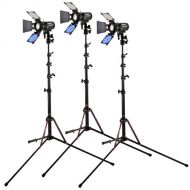 Frezzi 3-Head EyLight 5000K Lamp Combo with Hard Case