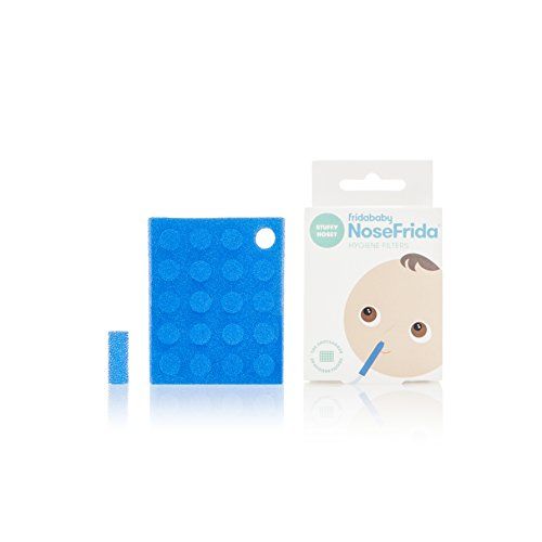  [아마존베스트]FridaBaby Fridababy NoseFrida Nasal Aspirator with 20 Extra Hygiene Filters