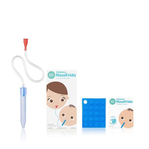  [아마존베스트]FridaBaby Fridababy NoseFrida Nasal Aspirator with 20 Extra Hygiene Filters