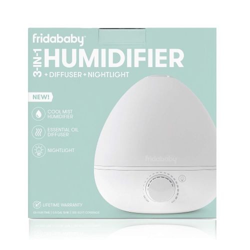  [아마존베스트]FridaBaby 3-in-1 Humidifier, White