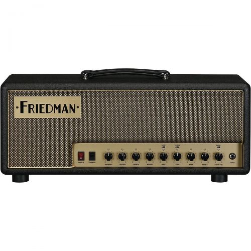  Friedman},description:The Runt-50 is a versatile 50-watt head that delivers Friedmans legendary tone from a versatile 2 channel amp. The Runt-50 power section is driven by two EL34