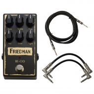 Friedman BE-OD Brown Eye Overdrive Pedal w/ 3 Cables