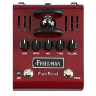 Friedman Amplification Fuzz Fiend 12AX7 Tube Powered Fuzz Guitar Effects Pedal