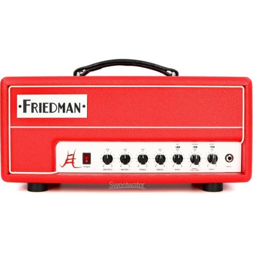  Friedman JEL-20 Jake E. Lee 20-watt Tube Head - Red Bronco Tolex Demo