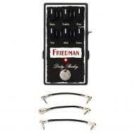 Friedman Dirty Shirley Overdrive Pedal with Patch Cables