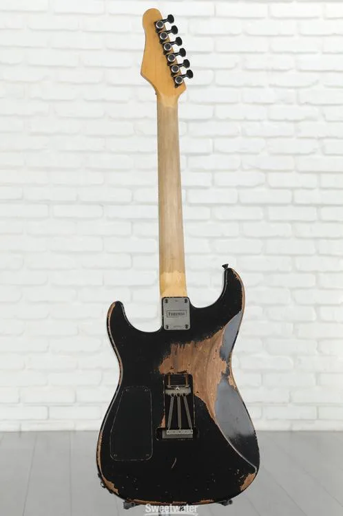  Friedman Cali Aged Electric Guitar - Black with Maple Fingerboard