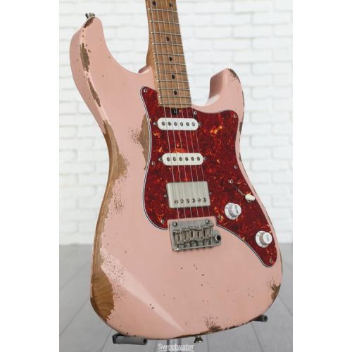  Friedman Vintage S Aged Electric Guitar - Shell Pink