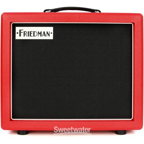  Friedman JEL-112 1 x 12-inch 65-watt Jake E. Lee Extension Cabinet - Red Bronco Tolex