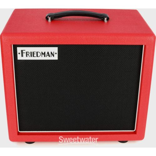  Friedman JEL-112 1 x 12-inch 65-watt Jake E. Lee Extension Cabinet - Red Bronco Tolex