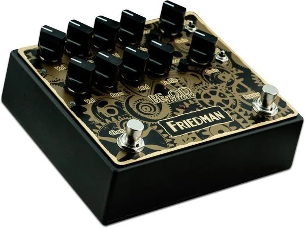  Friedman BE-OD Deluxe Dual Overdrive Pedal - Clockworks Edition Sweetwater Exclusive