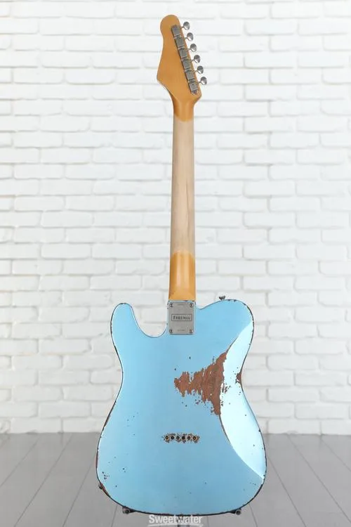  Friedman Vintage T Aged Electric Guitar - Ice Blue Metallic