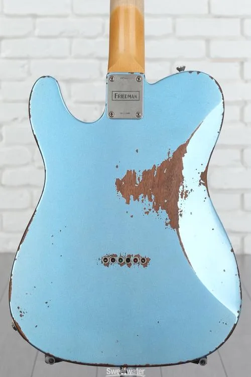  Friedman Vintage T Aged Electric Guitar - Ice Blue Metallic