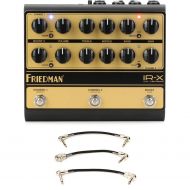 Friedman IR-X Dual Tube Preamp and DI with Patch Cables