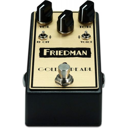  Friedman Amplification Golden Pearl Overdrive Guitar Effects Pedal