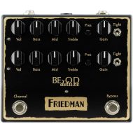 Friedman Amplification BE-OD Deluxe Dual Overdrive Guitar Effects Pedal