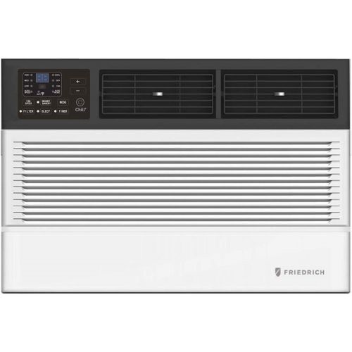  Friedrich CCW10B10A Chill Premier Smart Air Conditioner Window Unit, WiFi Mobile Control, White, Cooling Capacity (10,000 BTU)