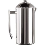 Frieling Double-Walled Stainless-Steel French Press Coffee Maker in Frustration Free Packaging, Polished, 17 Ounces