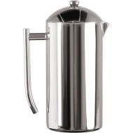 Frieling Double-Walled Stainless-Steel French Press Coffee Maker - Polished - 44 Ounces - Insulated French Press