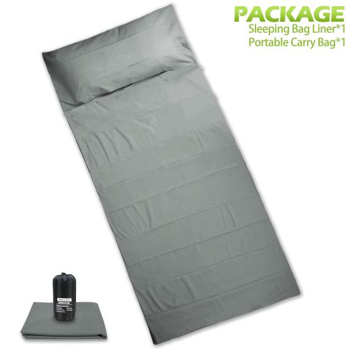  Friendly DIMPLES EXCEL Sleeping Bag Liner with Luxurious Space