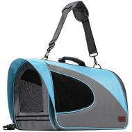 Friends Forever Airline Approved Pet Carrier for Cats, Small Dogs - Soft Cat Carriers Dog Travel Bag for Small Medium Large Cat