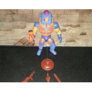 FriendsRetro Vintage Masters of the Universe He-Man Action Figure, Man E Faces with 5 Extra Red Weapons - Retro RARE 1980s Toy