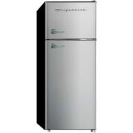 Frigidaire EFR751, 2 Door Apartment Size Refrigerator with Freezer Combo, 7.5 cu ft, Platinum Series, Stainless Steel-21.5