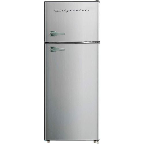  Frigidaire EFR751, 2 Door Apartment Size Refrigerator with Freezer Combo, 7.5 cu ft, Platinum Series, Stainless Steel-21.5