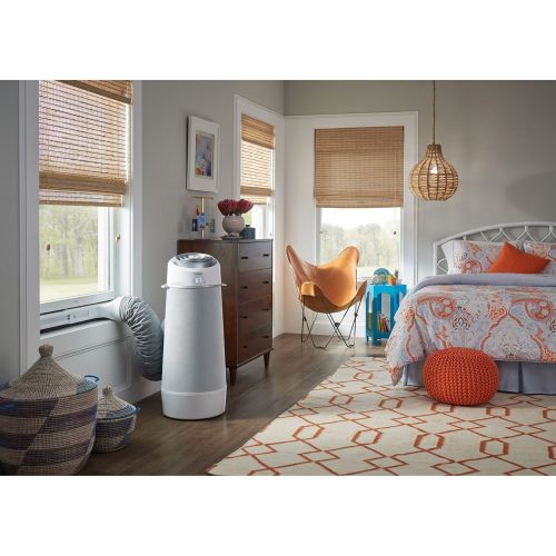  Frigidaire FGPC1044U1, White Cool Connect Smart Cylinder Portable Air Conditioner for Rooms up to 450-sq. ft