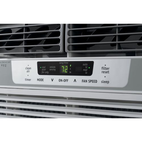  Frigidaire 15,100 BTU 115V Window-Mounted Median Air Conditioner with Temperature Sensing Remote Control