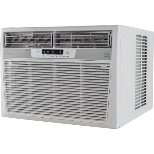  Frigidaire 15,100 BTU 115V Window-Mounted Median Air Conditioner with Temperature Sensing Remote Control