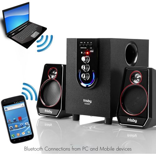  Frisby FS-6200BT Bluetooth Wireless Speaker System with Wireless Remote Controller