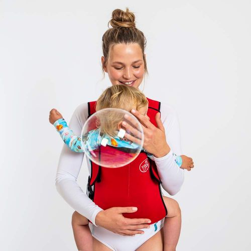  Frog Orange Wetsuit Baby Carrier (Bright Red)