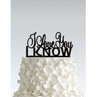 Frog Studio Home I Love you I Know Wedding Cake Topper Star Wars Inspired