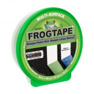FrogTape Multi-Surface Painters Tape, Green, .94 Inches x 60 Yards, 6 Roll Pack (240659)