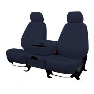 Front Seats: ShearComfort Custom Waterproof Cordura Seat Covers for Chevy Silverado (2007-2009) in Blue for 40/20/40 w/Adjustable Headrests and Folddown Center Console w/Cupholders