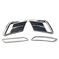 YUZHONGTIAN 2014 2015 for Volvo XC60 Exterior Front&rear Fog Light Lamp Cover Trim ABS 4pcs