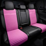 Front Rear Seat Covers Terra Series - 2nd Row Seat Cover Fit To Most Car Truck SUV - Lilac