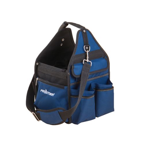  FRONTIER Premium 10 inch Open Soft Sided Electricians Tool Bag Tote