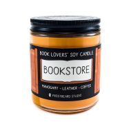 /Bookstore - 8 oz Book Lovers Soy Candle - Book Candle - Book Lover Gift - Scented Soy Candle - Frostbeard Studio