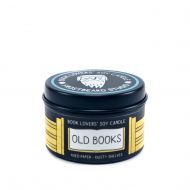 /Old Books - 2 oz Mini Book Lovers Soy Candle - Book Lover Gift - Scented Soy Candle - Frostbeard Studio