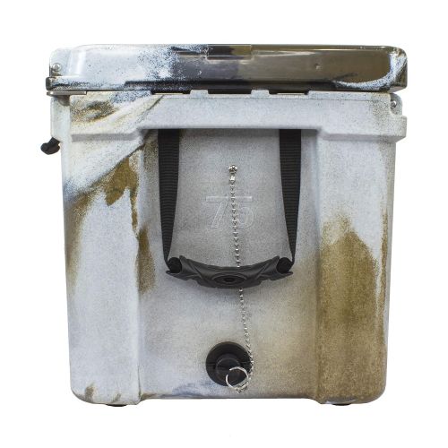  Frosted Frog Desert Camo 75 Quart Ice Chest Heavy Duty High Performance Roto-Molded Commercial Grade Insulated Cooler
